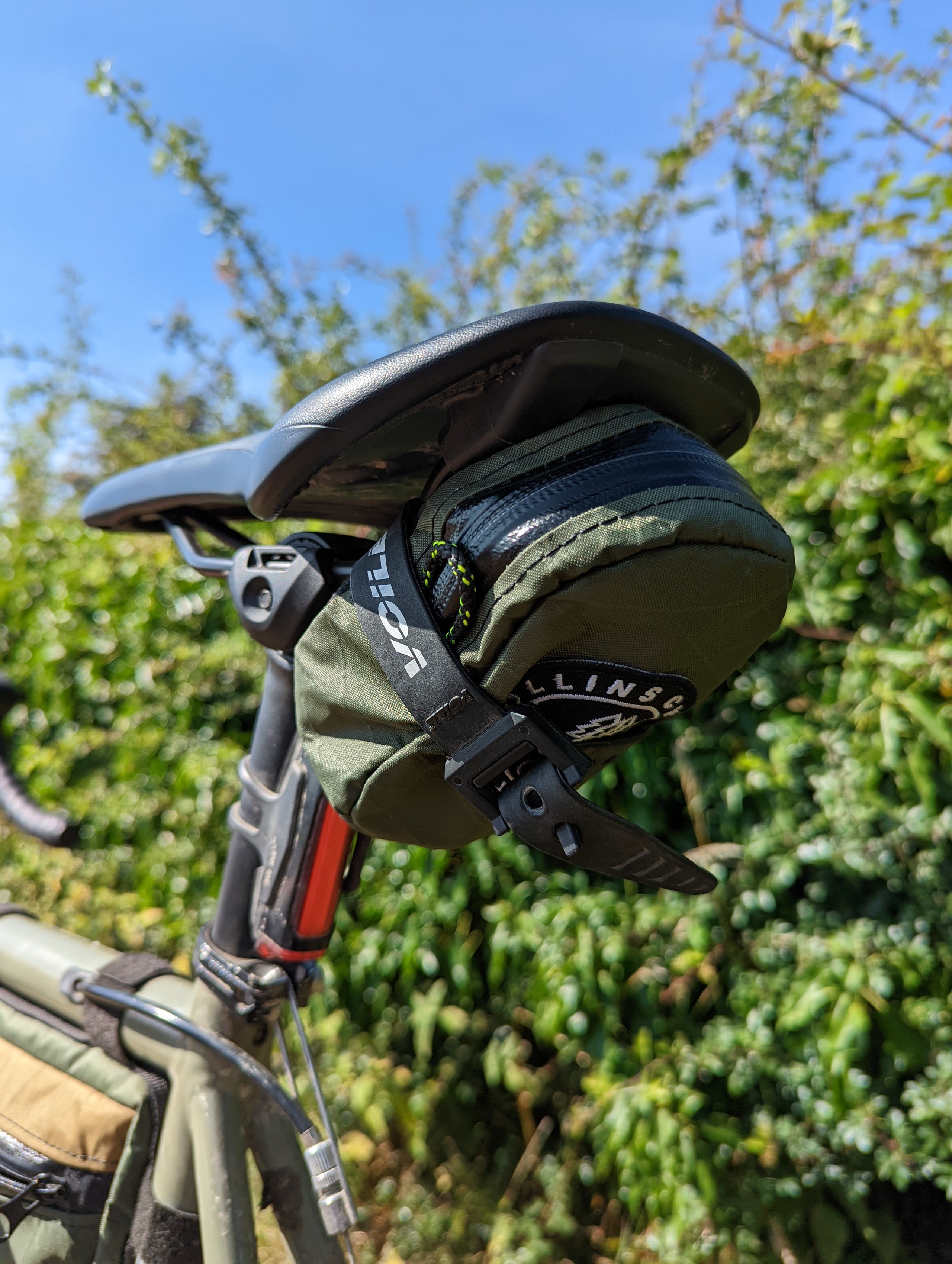 Cycling tool store pouch